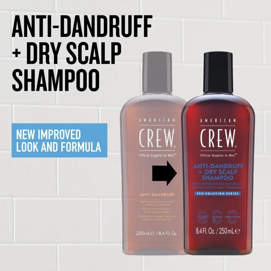 American Crew Anti-Hair Dandruff + Dry Scalp Shampoo 250ml képe 1